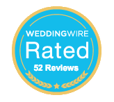 Wedding Wire Rated 52 Reviews 